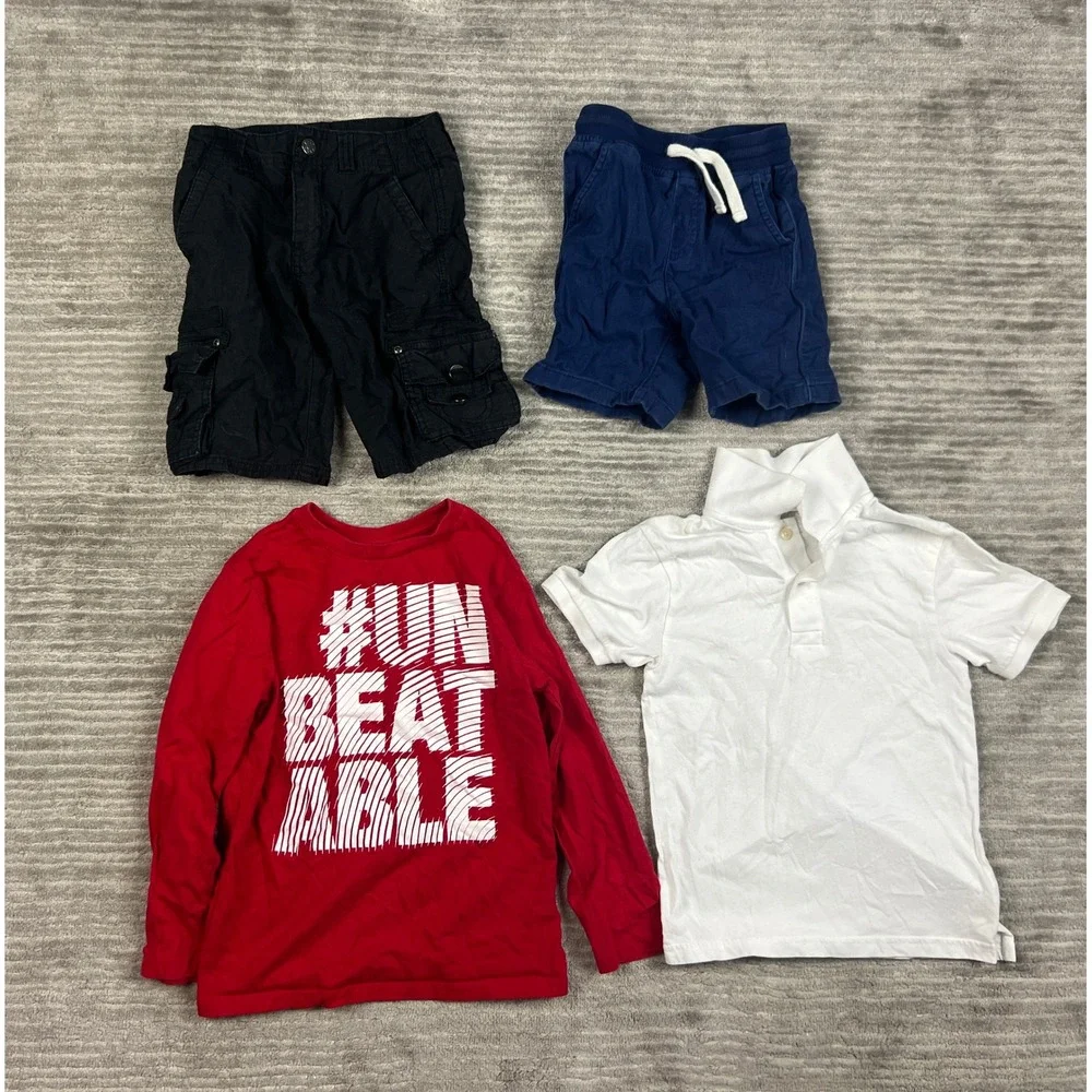 Lot of 13 Boys 5T Clothing Puma Harry Potter Old Navy Multicolor Bundle